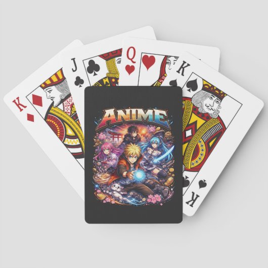 Jeu De Cartes Légendes de l'anime (dos)