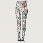 jeu de cartes leggings (Devant)