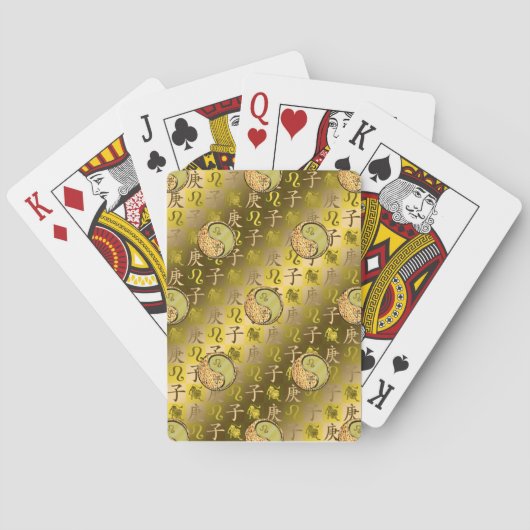 Jeu De Cartes Léo & Rat métallique (dos)