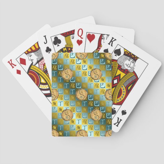 Jeu De Cartes Léo & Serpent de feu (dos)