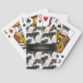 Jeu De Cartes Léopards noirs (dos)