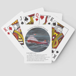 JEU DE CARTES L'ÉPAVE DE L'EDMUND FITZGERALD