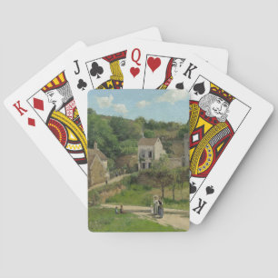 Jeu De Cartes L'Ermitage de Pontoise Camille Pissarro
