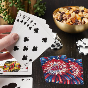 Jeu De Cartes Les 250 ans d'Amérique 1776-2026 Feux d'artifice R