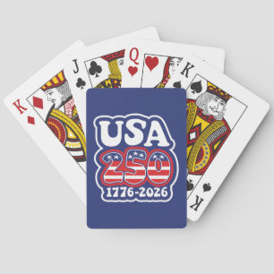Jeu De Cartes Les 250 ans des États-Unis - Groovy USA 250