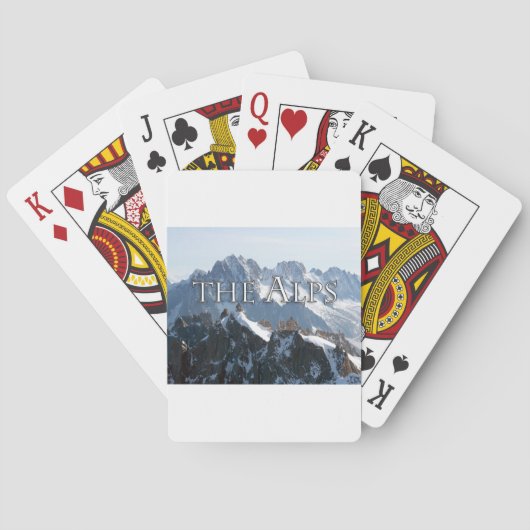 Jeu De Cartes Les Alpes - Magnifique ! (dos)