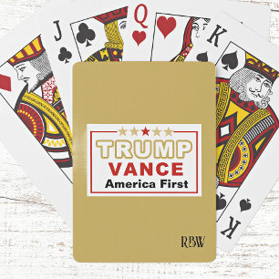Jeu De Cartes Les années d'or Trump-Vance L'Amérique d'abord