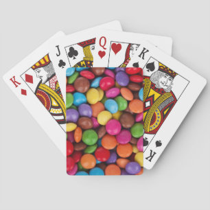 Jeu De Cartes Les bonbons colorés au chocolat