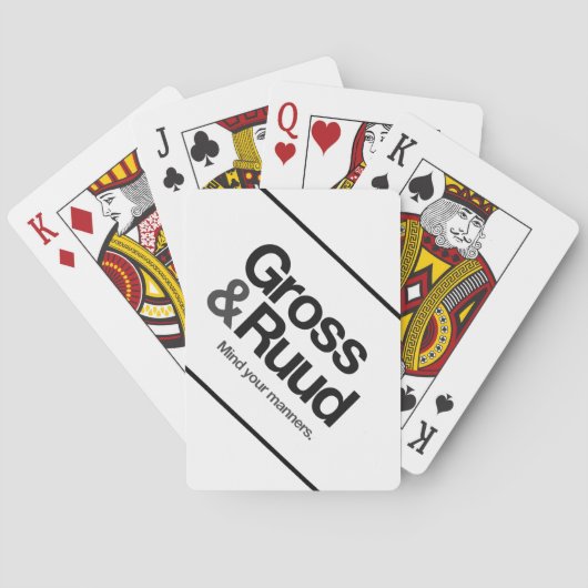 Jeu De Cartes Les Cards de Peter et Amanda (dos)