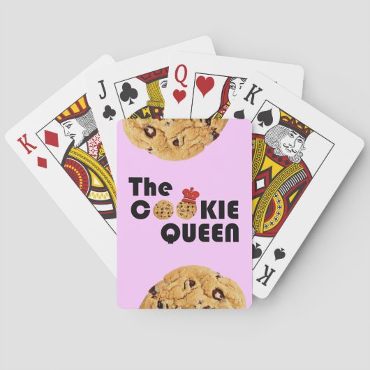 Jeu De Cartes Les cartes de jeu de la Reine de biscuit (dos)