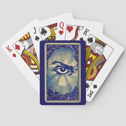 Jeu De Cartes Les Cartes De Jeu Des Yeux (dos)