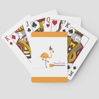 Jeu De Cartes les cartes de jeu magiques de flamant