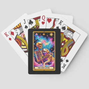 Jeu De Cartes Les cartes de poker Tarot Femme Skeleton Amoureux 