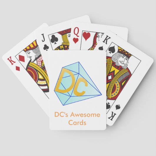 Jeu De Cartes Les cartes impressionnantes du C.C (dos)