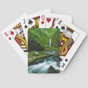 Jeu De Cartes Les cascades   Grotto Falls, Oregon