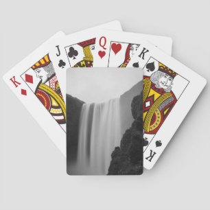 Jeu De Cartes Les cascades   Skogafoss Cascade, Islande