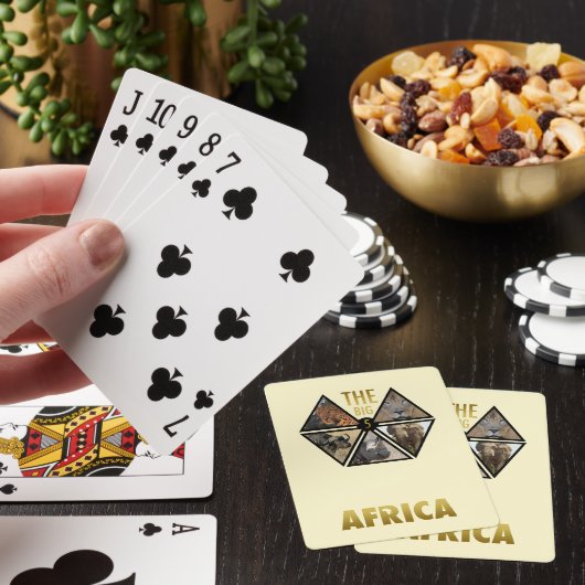 Jeu De Cartes Les Cinq Grands Joueurs Africains (In Situ)