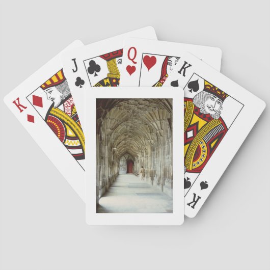Jeu De Cartes Les cloîtres de la cathédrale de Gloucester, 12ème (dos)