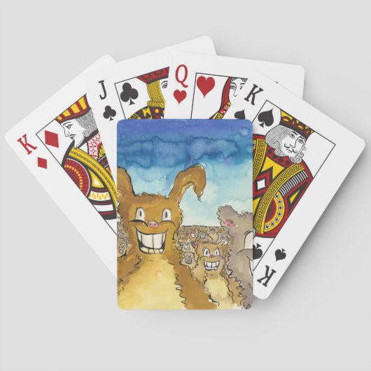 Jeu De Cartes Les créatures arrivent en dessin animé (dos)