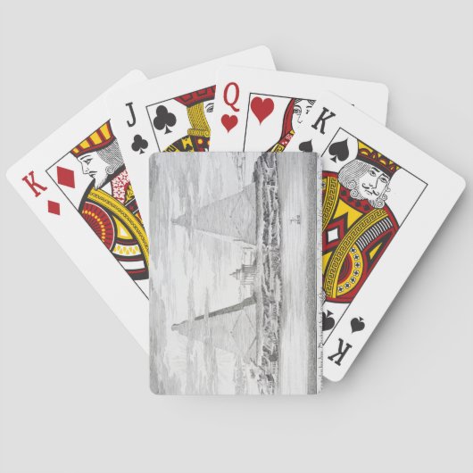 Jeu De Cartes Les deux Pyramides de Moeris, roi d'Égypte et son (dos)