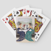 Jeu De Cartes Les Femmes Art Déco des années 1920. Lecture de ca (dos)
