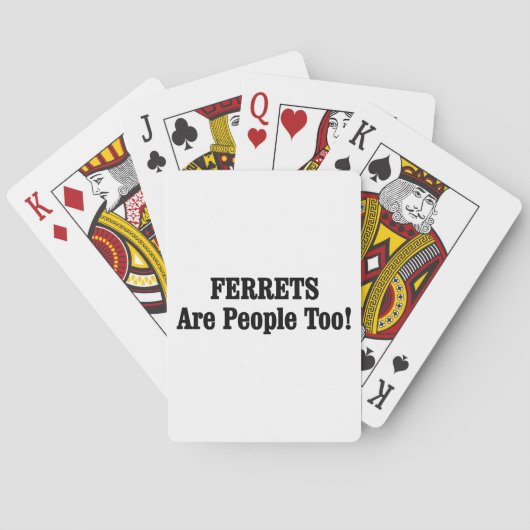 Jeu De Cartes Les FERRETS Sont Aussi Des Gens ! (dos)