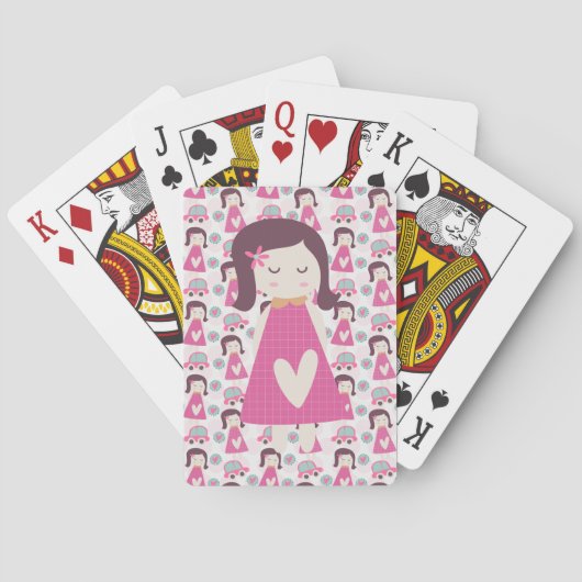 Jeu De Cartes Les Filles Se Rendre À Des Endroits (dos)