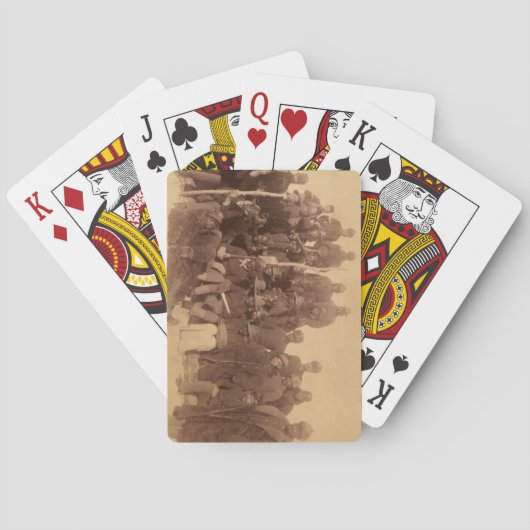 Jeu De Cartes Les guerriers du buffle : la cavalerie noire améri (dos)