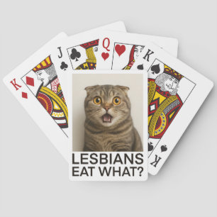 Jeu De Cartes Les lesbiennes mangent quoi de drôle