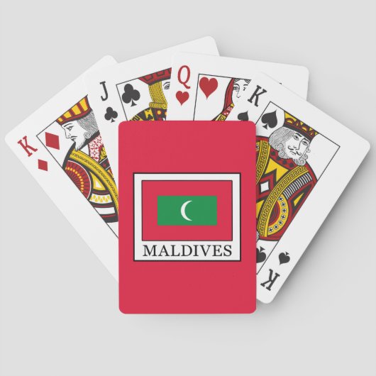 Jeu De Cartes Les Maldives (dos)