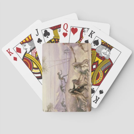 Jeu De Cartes Les Manières et Coutumes des Singes (dos)