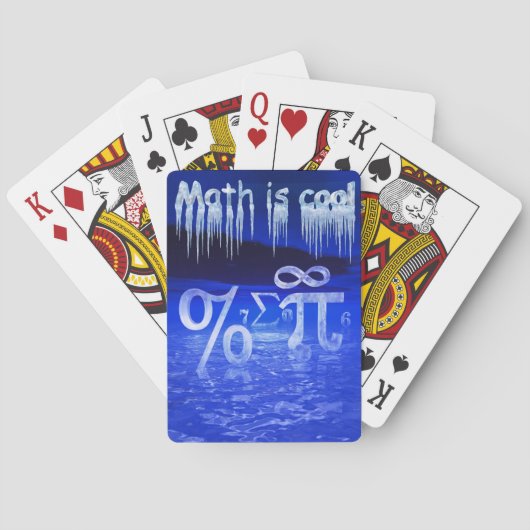 Jeu De Cartes Les maths sont fraîches (dos)