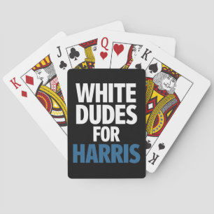 Jeu De Cartes Les Mecs Blancs De L'Élection De Harris Kamala Har