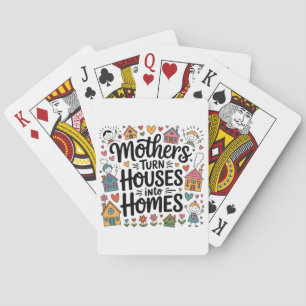 Jeu De Cartes Les mères transforment les maisons en foyers