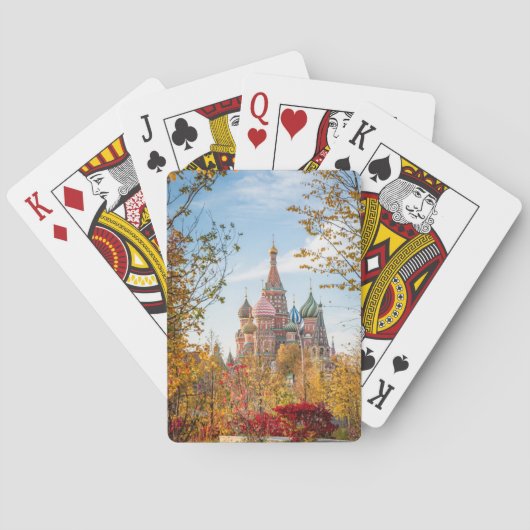 Jeu De Cartes Les monuments | Cathédrale Saint Basile Moscou (dos)