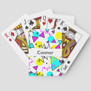 Jeu De Cartes Les motifs des années 90 jouent aux cartes