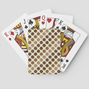 Jeu De Cartes Les nuances des Pois Brown par Shirley Taylor