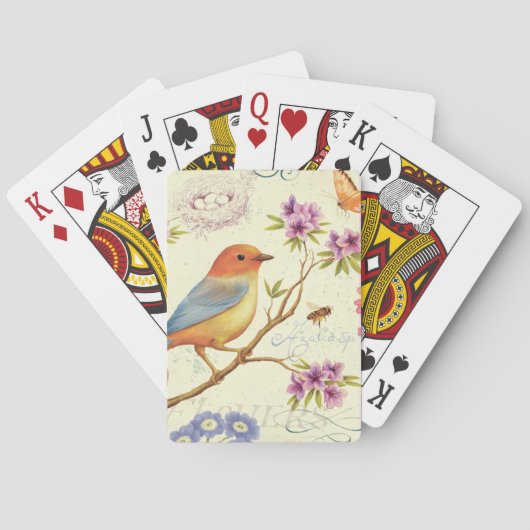 Jeu De Cartes Les oiseaux et les abeilles (dos)