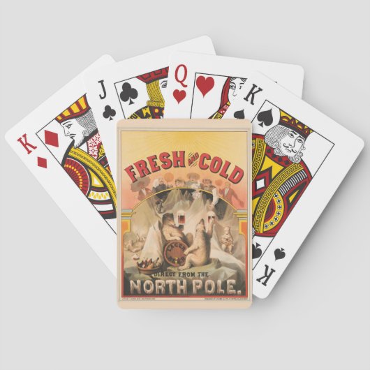 Jeu De Cartes Les Ours Polaires Apprécient Les Mugs De Bière Lag (dos)