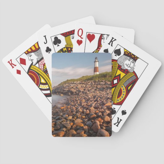 Jeu De Cartes Les phares | Montauk Point Long Island (dos)