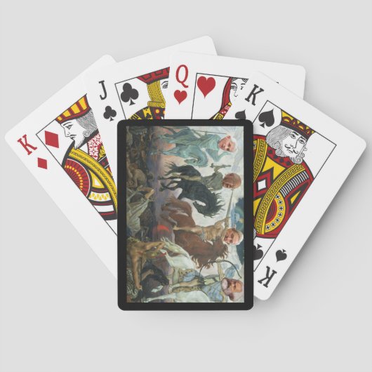 Jeu De Cartes Les quatre cavaliers de l'Apocalypse (dos)
