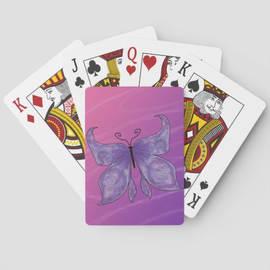 Jeu De Cartes Les rêves de papillons (dos)