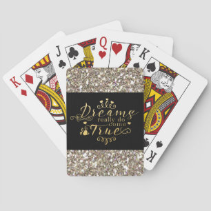 Jeu De Cartes LES RÊVES DEVIENNENT REELLEMENT VRAIS Cartes à jou