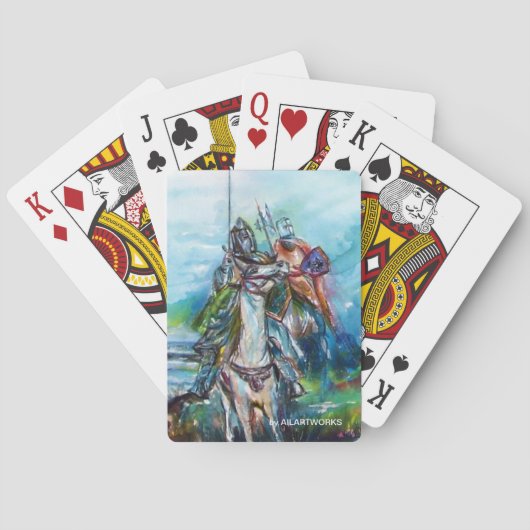 JEU DE CARTES LES RIDERS DANS LA TEMPÊTE (dos)