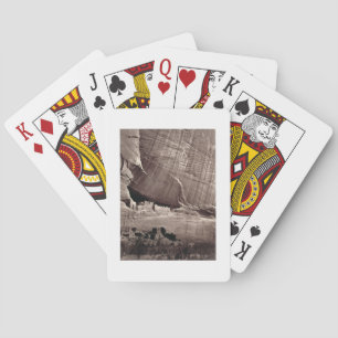 Jeu De Cartes Les Ruines Anciennes du Canyon de Chelle, 1873 (un