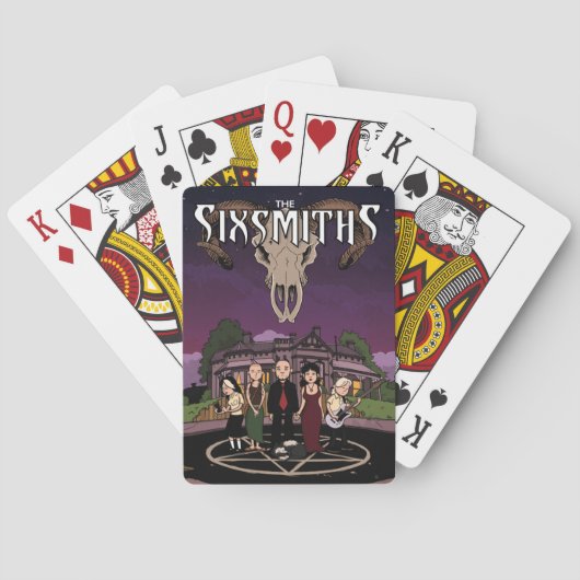 Jeu De Cartes Les Sixsmiths jouent aux cartes (dos)