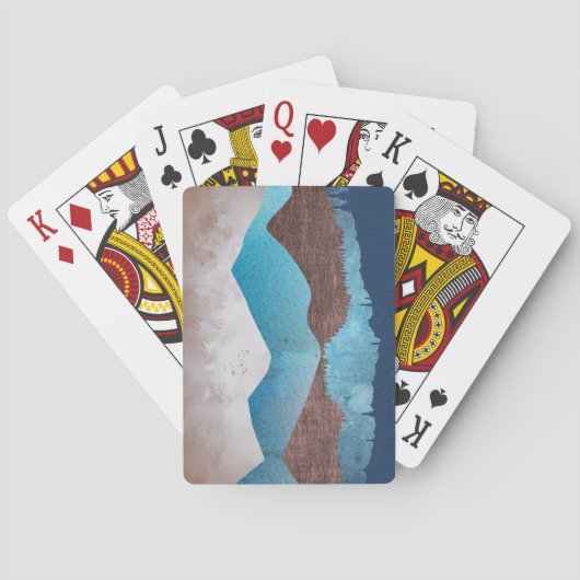 Jeu De Cartes Les sommets Blue Mountain (dos)