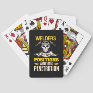 Jeu De Cartes Les Soudeurs Le Font En Toute Position
