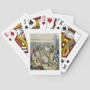 Jeu De Cartes Les toilettes du jeune civil, assiette 1 de 'Anglo