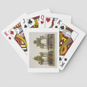 Jeu De Cartes Les tombes de la reine Élisabeth I et de Marie Rei